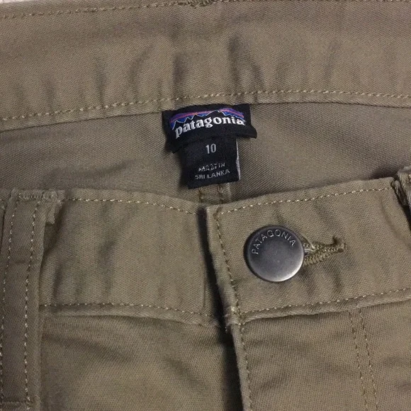 PATAGONIA Pinyon Pines Pant, Ash Tan, Size 10 - Picture 4 of 11